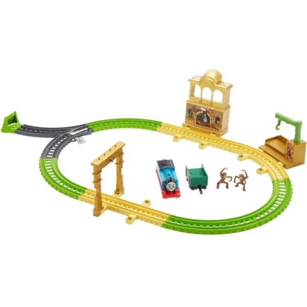 Set THOMAS Trackmaster Monkey Palace MTFXX65, 3 ani+, multicolor