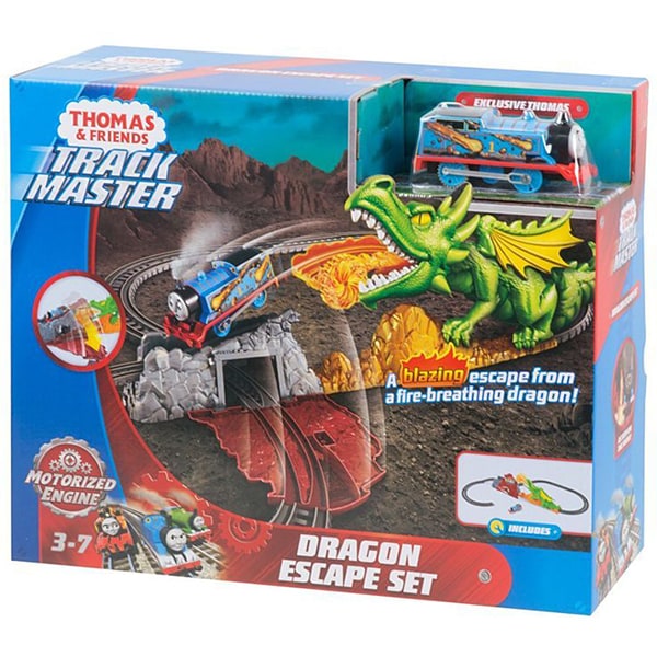 Trenulet MATTEL Thomas&Friends Dragon Escape MTFXX66, 3 - 7 ani, multicolor 