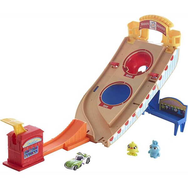Pista cu masina HOT WHEELS Toy Story Carnaval MTGCP24, 4 - 8 ani, multicolor 