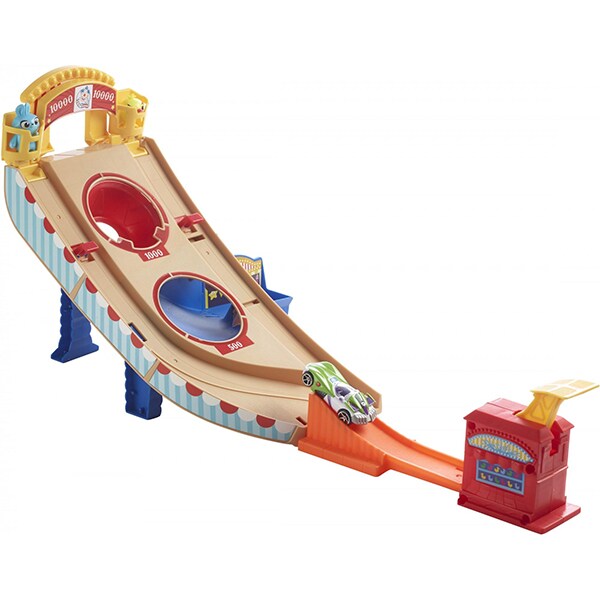 Pista cu masina HOT WHEELS Toy Story Carnaval MTGCP24, 4 - 8 ani, multicolor 