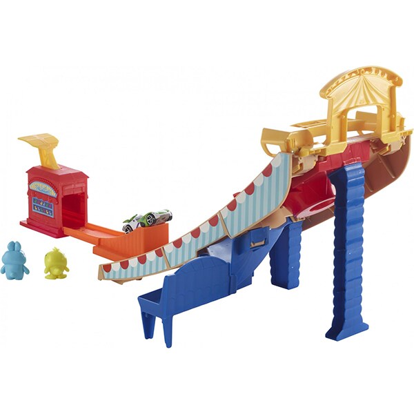 Pista cu masina HOT WHEELS Toy Story Carnaval MTGCP24, 4 - 8 ani, multicolor 