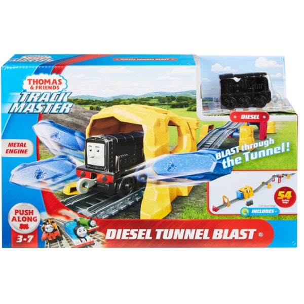 Set THOMAS Diesel Tunnel Blast MTGHK73, 3 ani+, multicolor