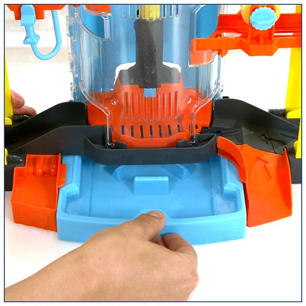 Circuit HOT WHEELS Stunt Splash Car Wash MTGRW37, 4-8 ani, multicolor