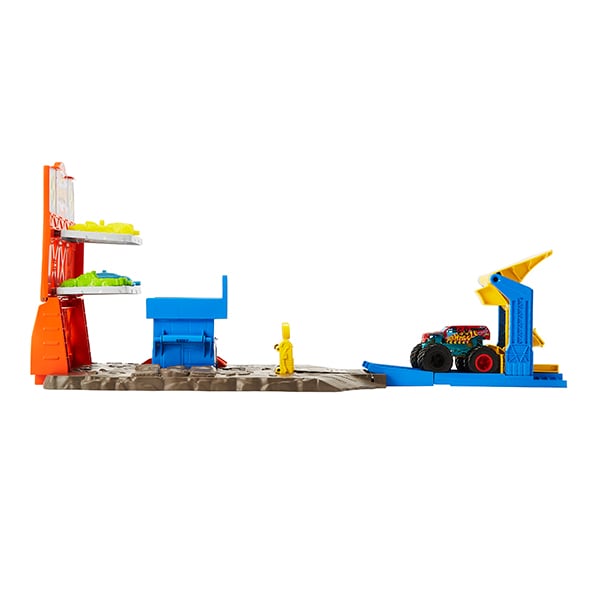 Set masina HOT WHEELS Blast Station MTHFB12O, 4 ani+, multicolor