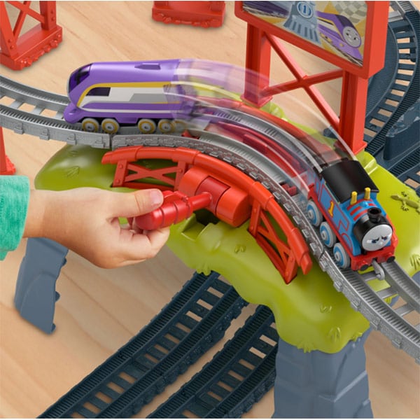 Set THOMAS Cursa pentru Cupa Sodor MTHFW03O, 3 ani+, multicolor