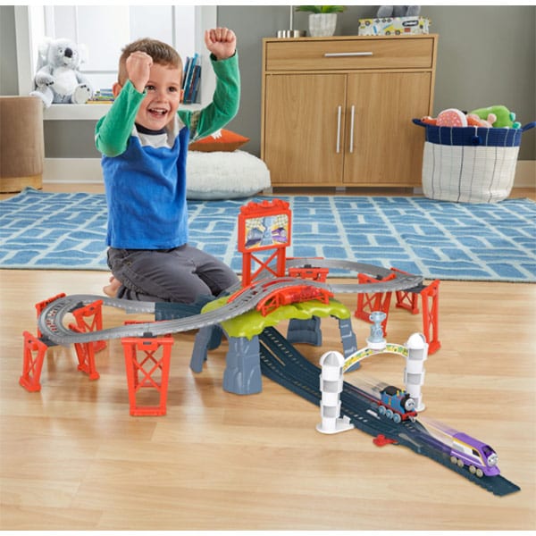 Set THOMAS Cursa pentru Cupa Sodor MTHFW03O, 3 ani+, multicolor