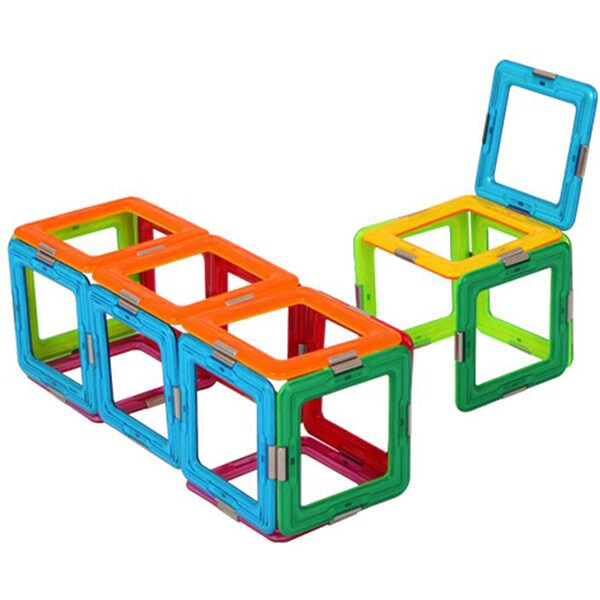 Joc constructie magnetic MAGSPACE Colorful World, 3 ani +, 36 piese