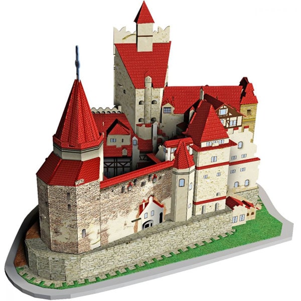 Puzzle 3D NORIEL Castelul Bran NOR2952, 4 ani+, 85 piese