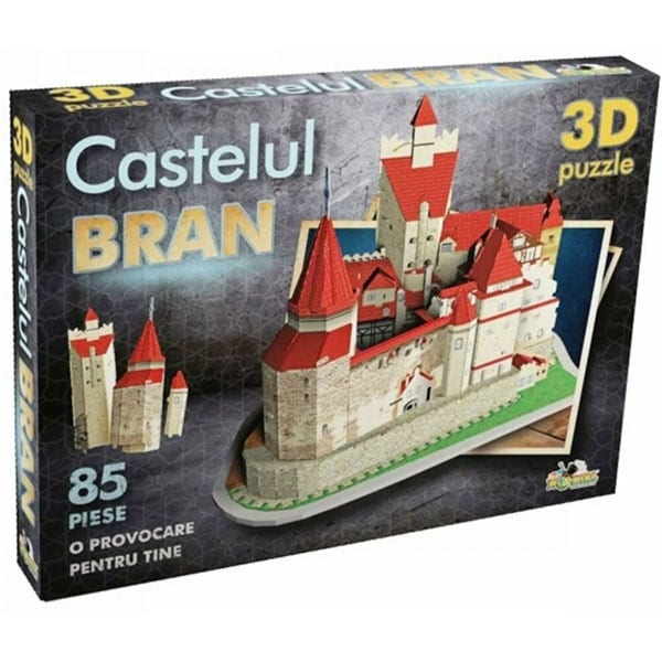 Puzzle 3D NORIEL Castelul Bran NOR2952, 4 ani+, 85 piese