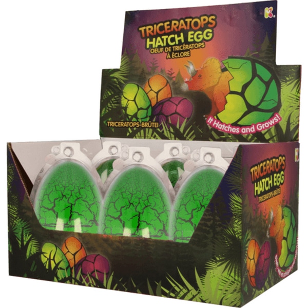 Jucarie interactiva KEYCRAFT Ou Triceratops NV274, 3 ani+, verde