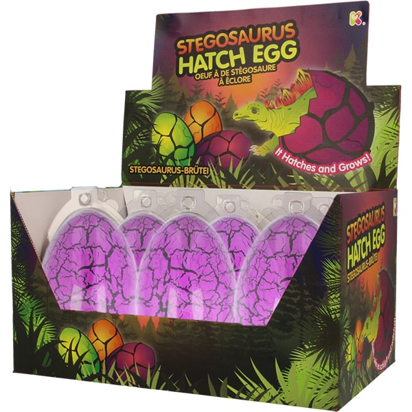 Jucarie interactiva KEYCRAFT Dinozaur Stegosaurus NV275, 3 ani+, mov-verde