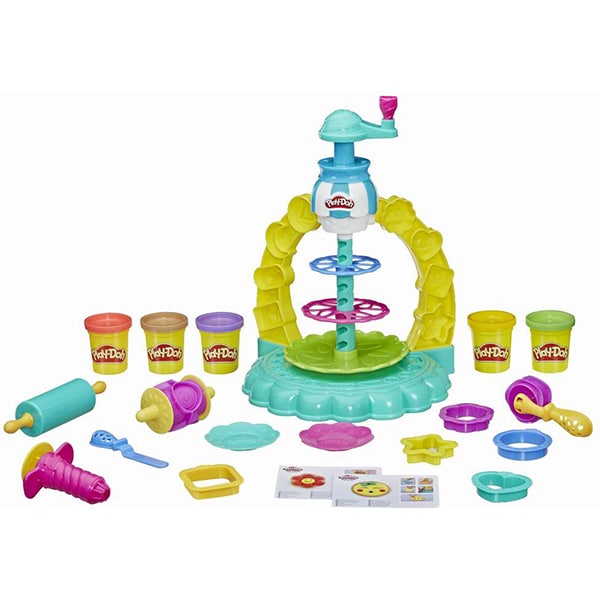 Set PLAY DOH Turnul de prajituri E5109, 3 ani+, multicolor