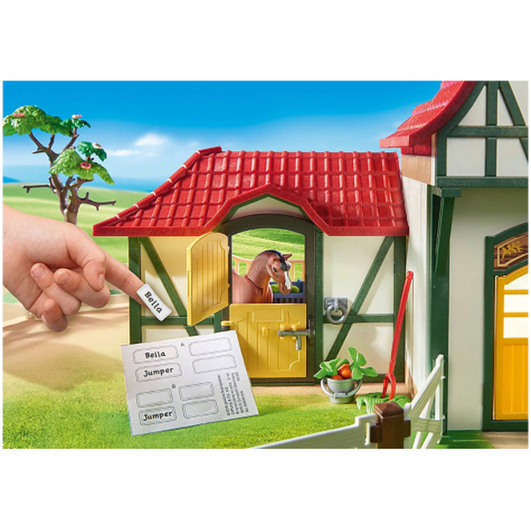 Set figurine PLAYMOBIL Country - Ferma calutilor PM6926, 5 ani+, multicolor