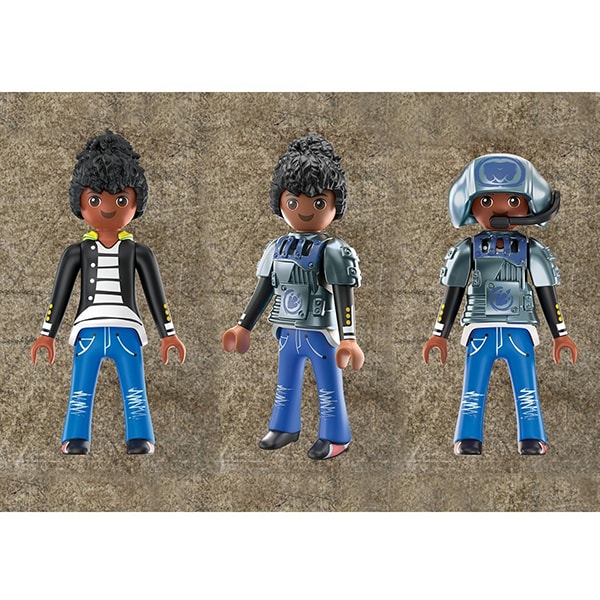 Set figurine PLAYMOBIL Dino Rise - Spinosaurus Putere dubla de aparare PM70625, 5 ani+, multicolor