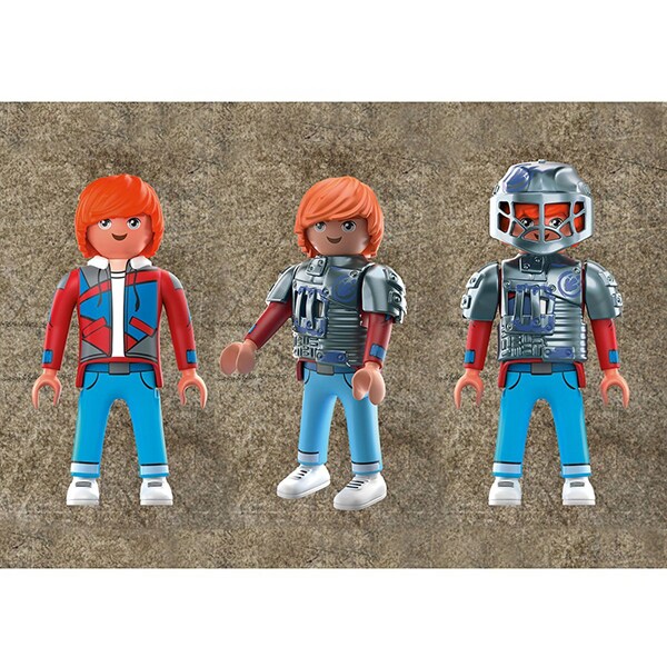 Set figurine PLAYMOBIL Dino Rise - Spinosaurus Putere dubla de aparare PM70625, 5 ani+, multicolor