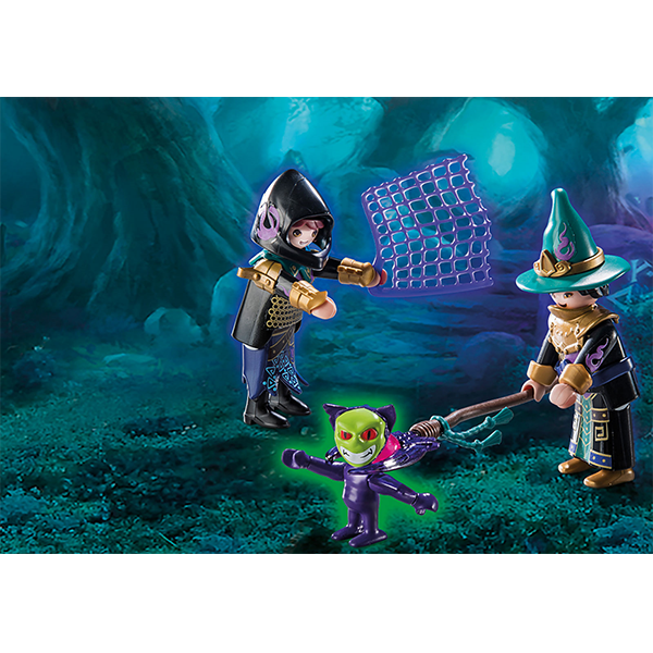 Set figurine PLAYMOBIL Novelmore - Violet Vale Patrularea demonului PM70748, 4 ani+, multicolor