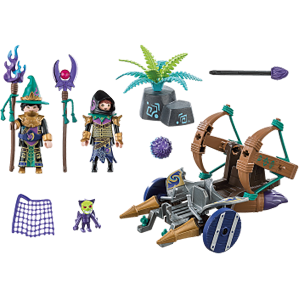 Set figurine PLAYMOBIL Novelmore - Violet Vale Patrularea demonului PM70748, 4 ani+, multicolor