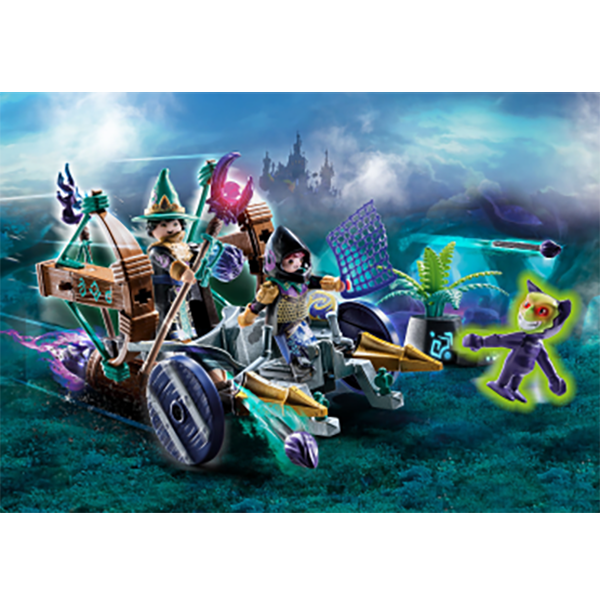 Set figurine PLAYMOBIL Novelmore - Violet Vale Patrularea demonului PM70748, 4 ani+, multicolor