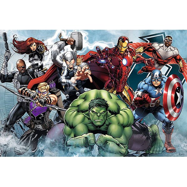 Puzzle TREFL Incepe atacul Marvel 16272, 5 ani+, 100 piese