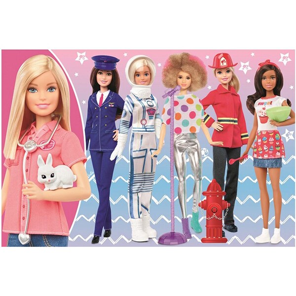 Puzzle TREFL Barbie - Poti fi ce vrei 16385, 5 ani+, 100 piese 