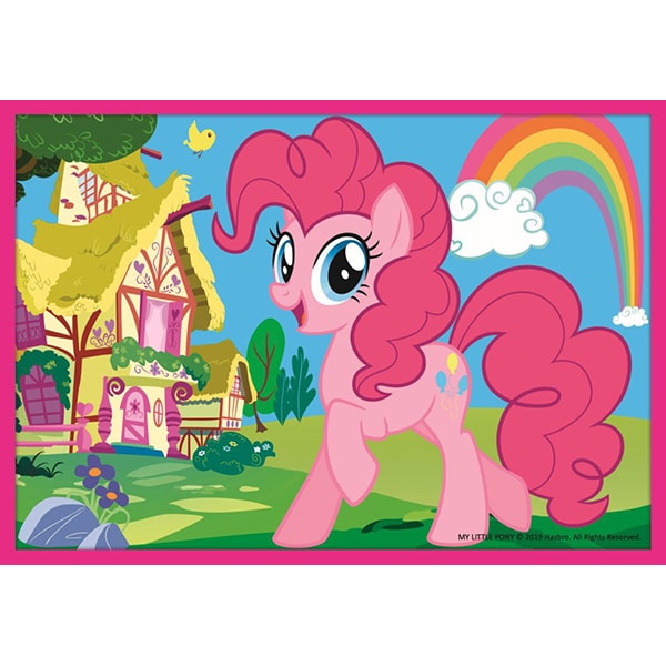 Puzzle 10 in 1 TRELF My little Pony 90353, 4 ani+, 329 piese 