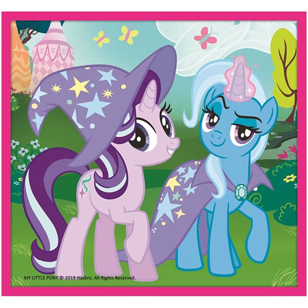 Puzzle 10 in 1 TRELF My little Pony 90353, 4 ani+, 329 piese 