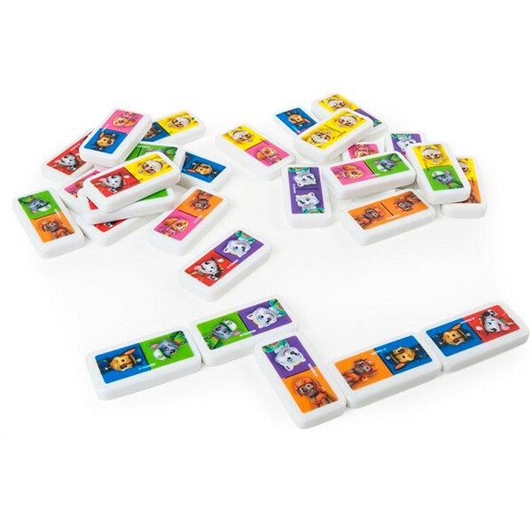 Joc de societate SPIN MASTER Domino Paw Patrol 6033087, 5 ani+, 2-4 jucatori