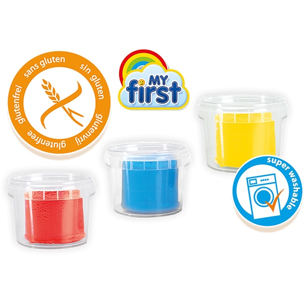 Set de modelaj SES My First Clay with tools S14432, 12 luni+, multicolor