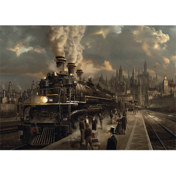Puzzle SCHMIDT Locomotiva SSP-58206, 12 ani+, 1000 piese 