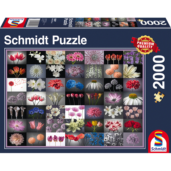 Puzzle SCHMIDT Intampinare cu flori SSP-58297, 12 ani+, 2000 piese