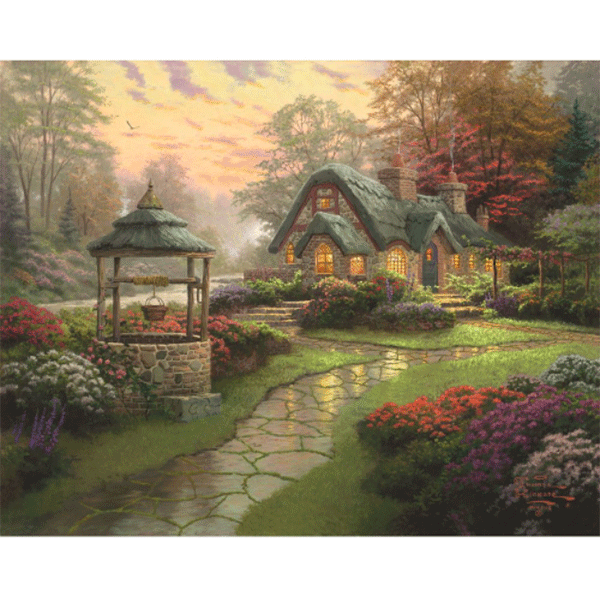 Puzzle SCHMIDT Thomas Kinkade - Conacul dorintelor SSP-58463, 12 ani+, 1000 piese 