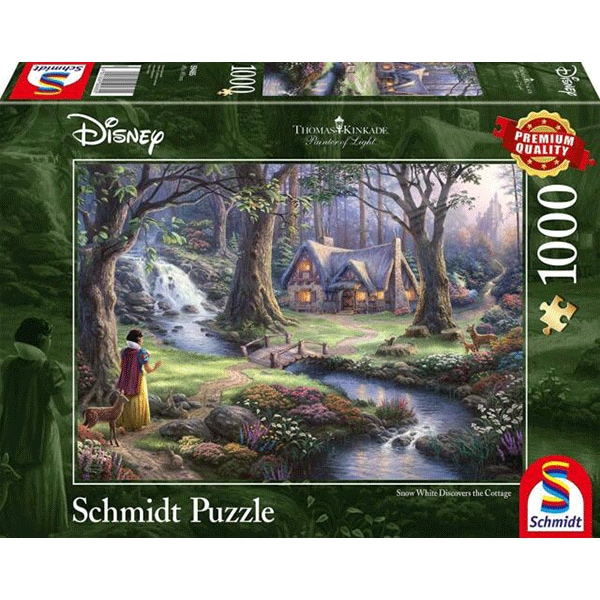 Puzzle SCHMIDT Thomas Kinkade - Snow White SSP-59485, 12 ani+, 1000 piese 