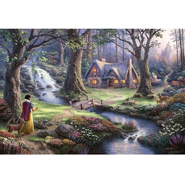 Puzzle SCHMIDT Thomas Kinkade - Snow White SSP-59485, 12 ani+, 1000 piese 