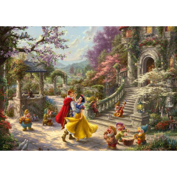 Puzzle SCHMIDT Thomas Kinkade - Dansand cu printul SSP-59625, 12 ani+, 1000 piese 