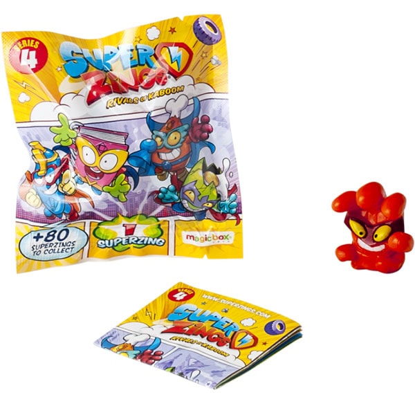 Set 50 figurine SUPERZINGS Seria 4 SZ40012O, 3 ani+, multicolor