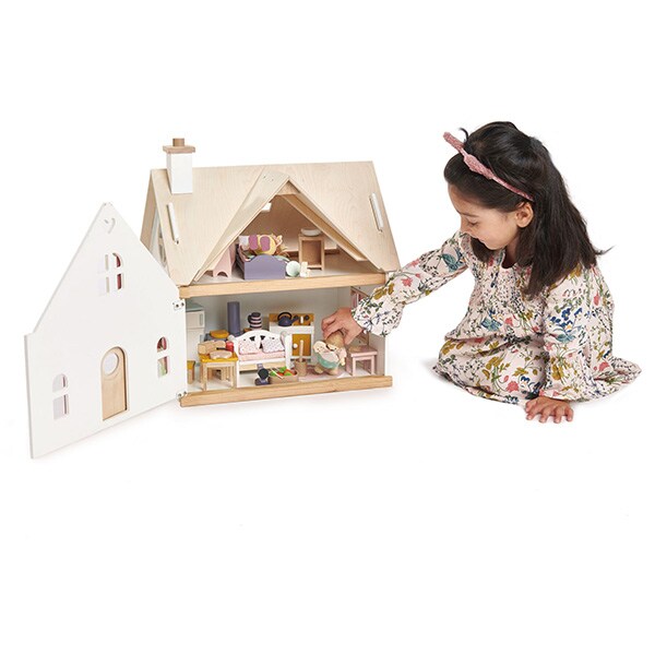 Casuta de papusi TENDER LEAF Cottontail Cottage TL8123, 3 ani+, multicolor 