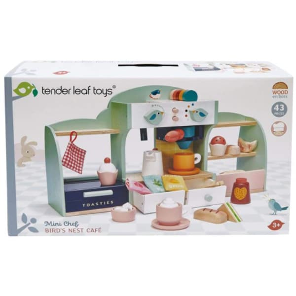 Jucarie de rol TENDER LEAF Cafeneaua Bird's Nest TL8228, 3 ani+, multicolor