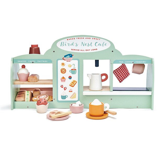 Jucarie de rol TENDER LEAF Cafeneaua Bird's Nest TL8228, 3 ani+, multicolor