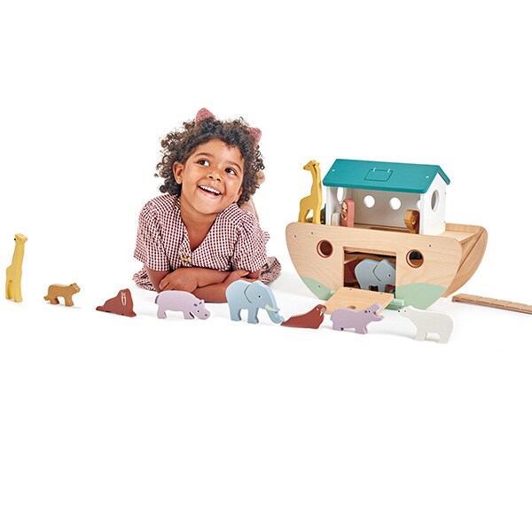 Set figurine TENDER LEAF Arca lui Noe TL8306, 3 ani+, multicolor
