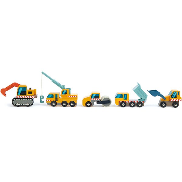 Set masinute TENDER LEAF Utilaje de construit TL8355, 3 ani+, multicolor