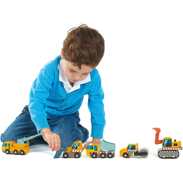 Set masinute TENDER LEAF Utilaje de construit TL8355, 3 ani+, multicolor