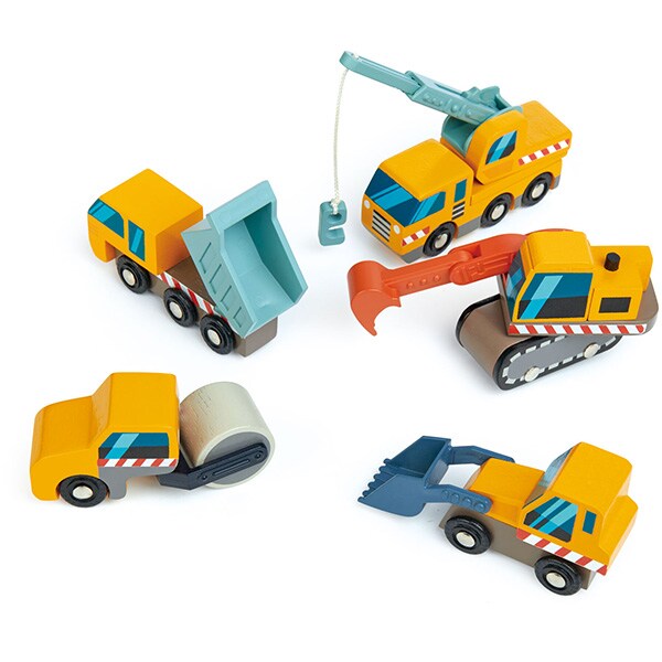 Set masinute TENDER LEAF Utilaje de construit TL8355, 3 ani+, multicolor