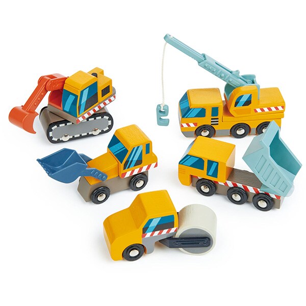 Set masinute TENDER LEAF Utilaje de construit TL8355, 3 ani+, multicolor