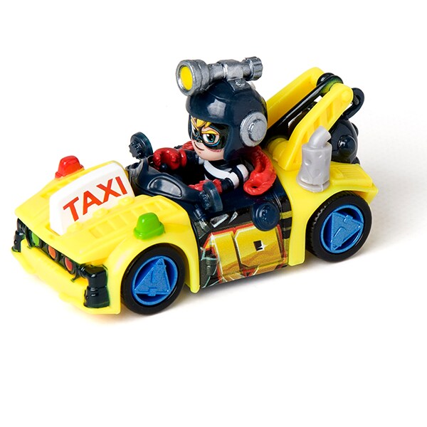 Set masinuta T-RACERS Turbo Crane TR9002O, 4 ani+, multicolor 