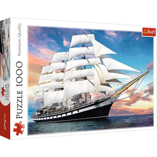 Puzzle TREFL Corabie 10604, 12 ani+, 1000 piese 