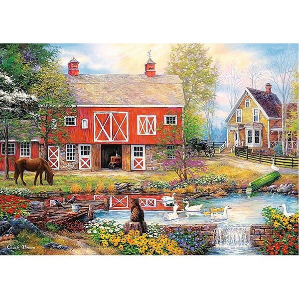 Puzzle TREFL Viata la tara 27106, 12 ani+, 2000 piese 