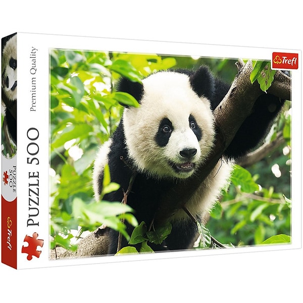 Puzzle TREFL Panda urias 37142, 10 ani+, 500 piese 