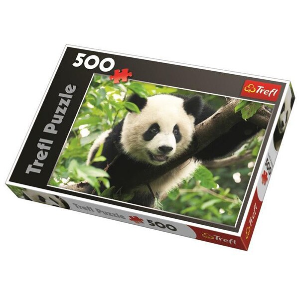 Puzzle TREFL Panda urias 37142, 10 ani+, 500 piese 