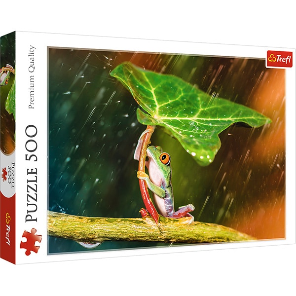 Puzzle TREFL Umbrela verde 37288, 10 ani+, 500 piese 