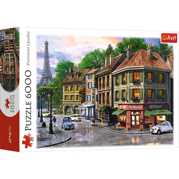 Puzzle TREFL Strazile Parisului 65001, 14 ani+, 6000 piese 
